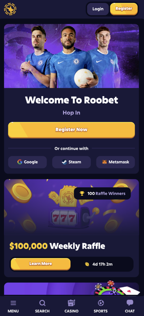 roobet mobile